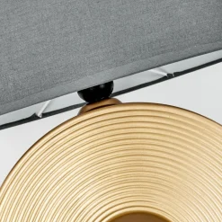 Lampe De Table Saija Or, 1 Lumiere
