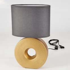 Lampe De Table Saija Or, 1 Lumiere