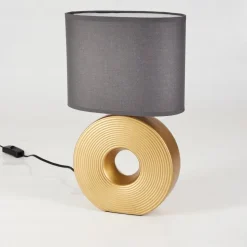 Lampe De Table Saija Or, 1 Lumiere