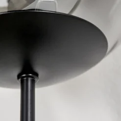 Lampe De Table Salamonde Noir, 2 Lumieres