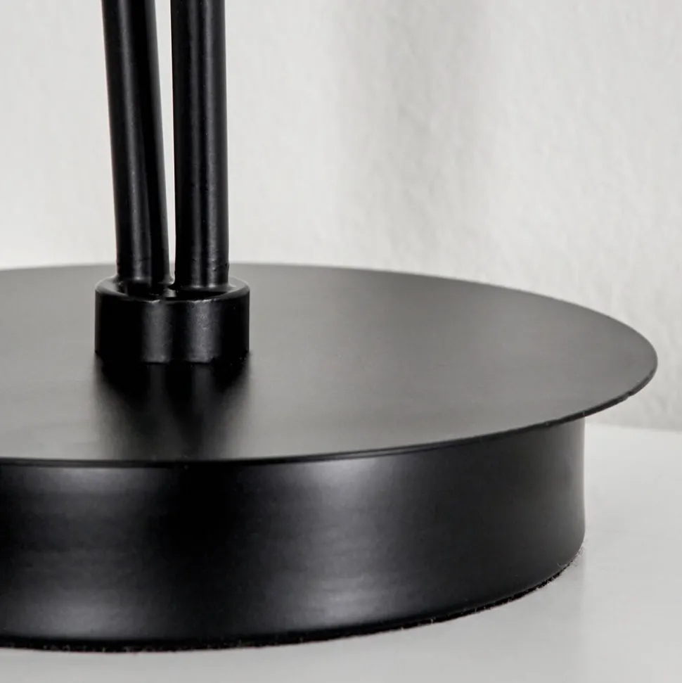 Lampe De Table Salamonde Noir, 2 Lumieres