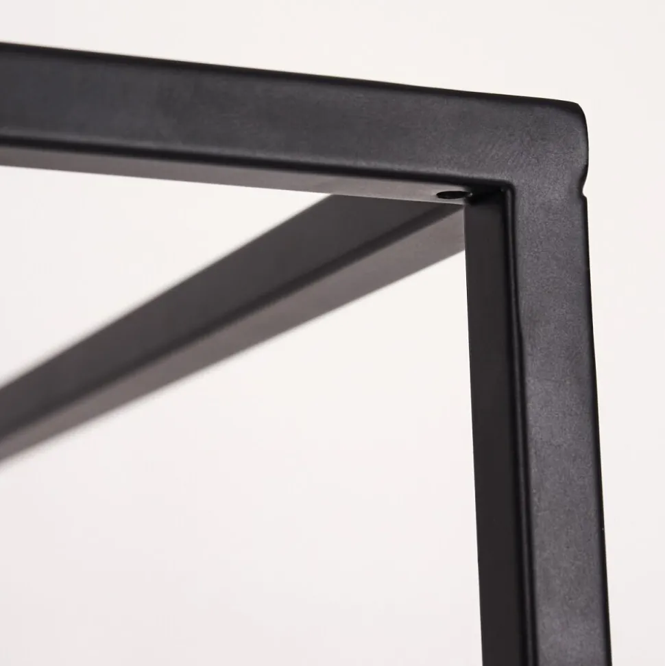 Lampe De Table Salla Bois Clair, Noir, 3 Lumieres