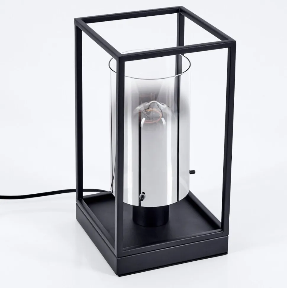 Lampe De Table Sarniguet Noir, 1 Lumiere