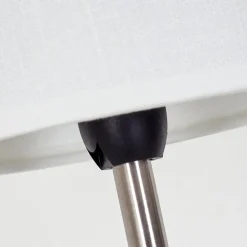Lampe De Table Sikala Nickel Mat, 1 Lumiere
