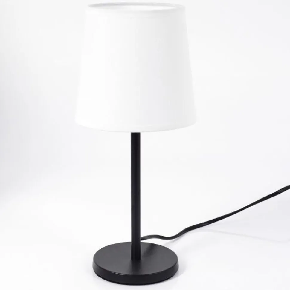Lampe De Table Sikala Noir, 1 Lumiere