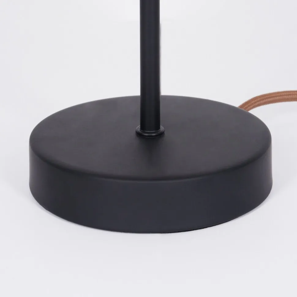 Lampe De Table Tallaboa Noir, 1 Lumiere
