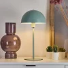 Lampe De Table Tom Kings Vert, Blanc, 1 Lumiere