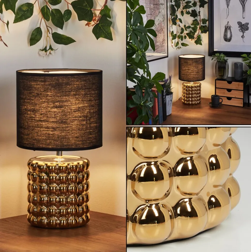 Lampe De Table Varam Or, 1 Lumiere