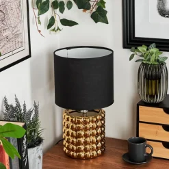 Lampe De Table Varam Or, 1 Lumiere