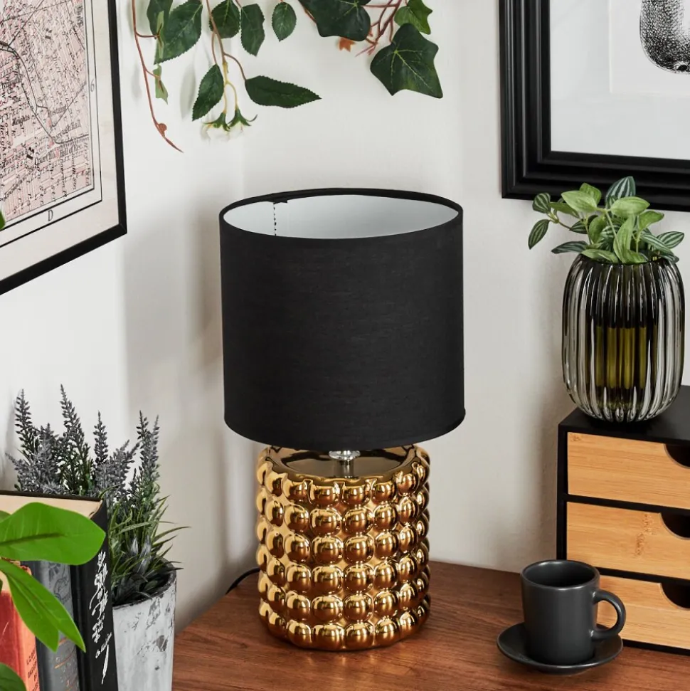 Lampe De Table Varam Or, 1 Lumiere