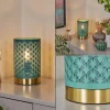 Lampe De Table Wamic Or, 1 Lumiere