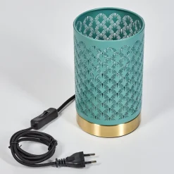 Lampe De Table Wamic Or, 1 Lumiere