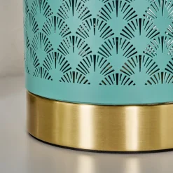 Lampe De Table Wamic Or, 1 Lumiere