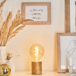 Lampe De Table Yuto Ecru, 1 Lumiere