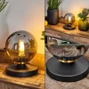 Lampe De Tablechehalis Laiton, Noir, 1 Lumiere