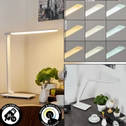 Lampe De Tablechozendo Led Blanc, 1 Lumiere