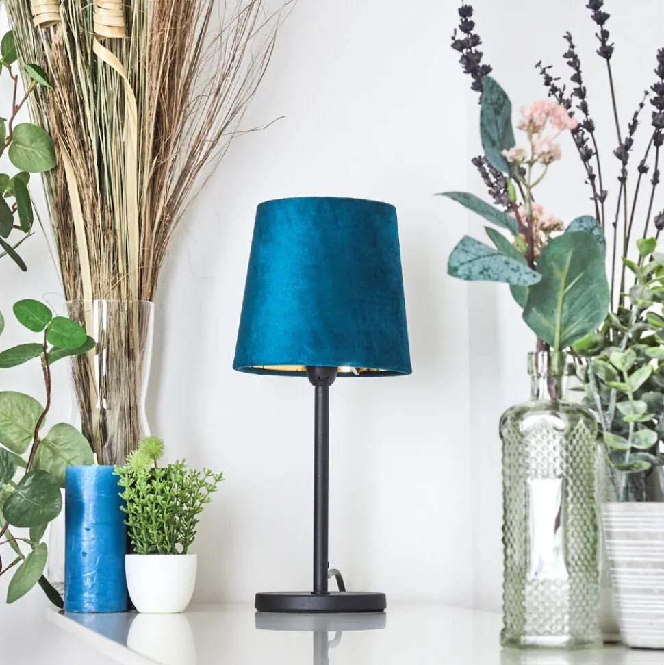 Lampe De Tablefrandina Bleu, Or, 1 Lumiere