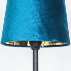 Lampe De Tablefrandina Bleu, Or, 1 Lumiere