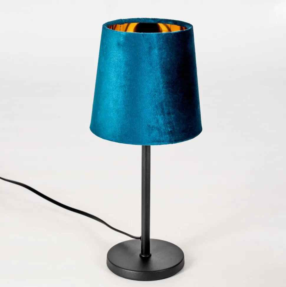 Lampe De Tablefrandina Bleu, Or, 1 Lumiere