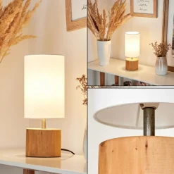 Lampe De Tablegeneva Ecru, 1 Lumiere