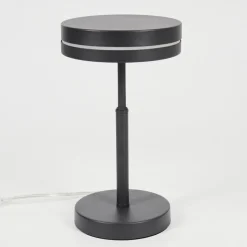Lampe De Tablehuallilemu Led Noir, 1 Lumiere