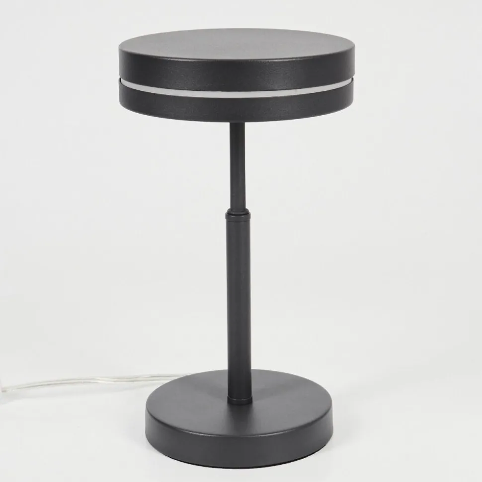 Lampe De Tablehuallilemu Led Noir, 1 Lumiere