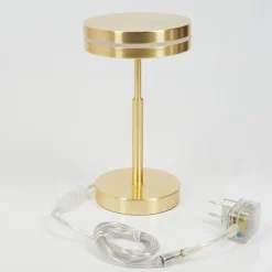 Lampe De Tablehuallilemu Led Laiton, 1 Lumiere