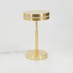 Lampe De Tablehuallilemu Led Laiton, 1 Lumiere