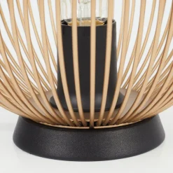 Lampe De Tablekeryvaland Or, Noir, 1 Lumiere