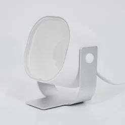 Lampe De Tableledo Argente, 1 Lumiere, Changeur De Couleurs