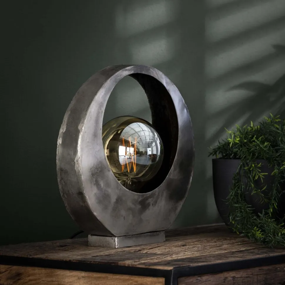 Lampe De Tablemagredis Argente, 1 Lumiere