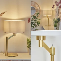 Lampe De Tablemanhenha Laiton, 1 Lumiere