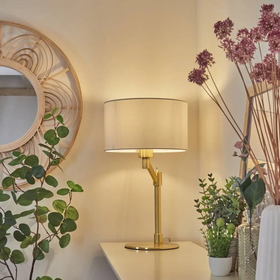 Lampe De Tablemanhenha Laiton, 1 Lumiere