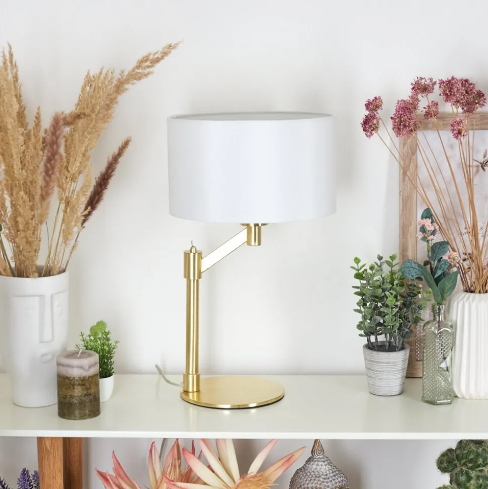 Lampe De Tablemanhenha Laiton, 1 Lumiere