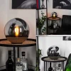 Lampe De Tablerecoutas Noir, 1 Lumiere