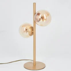 Lampe De Tableremaisnil Laiton, 2 Lumieres
