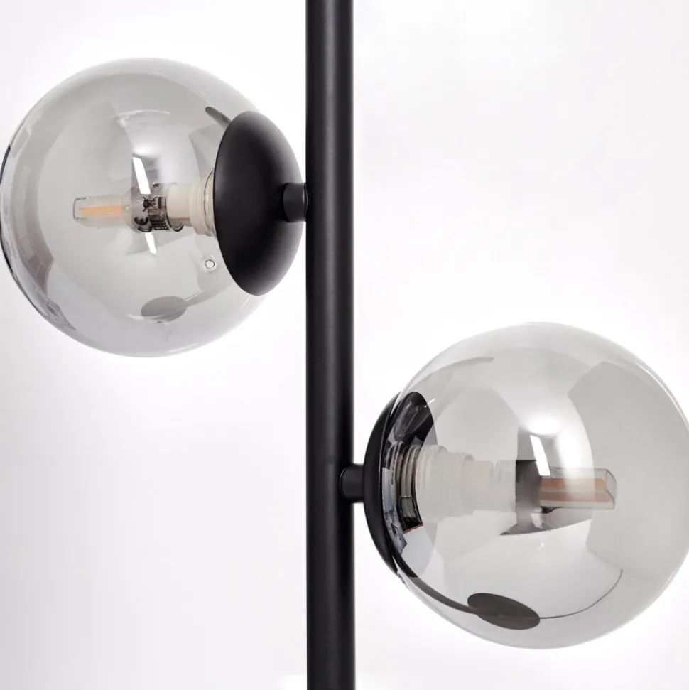 Lampe De Tableremaisnil Noir, 2 Lumieres