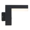 Lampe D'Exterieur Globo Viro Anthracite, 1 Lumiere, Detecteur De Mouvement