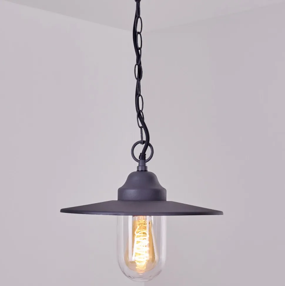 Lampe D'Exterieur Mijas Anthracite, 1 Lumiere