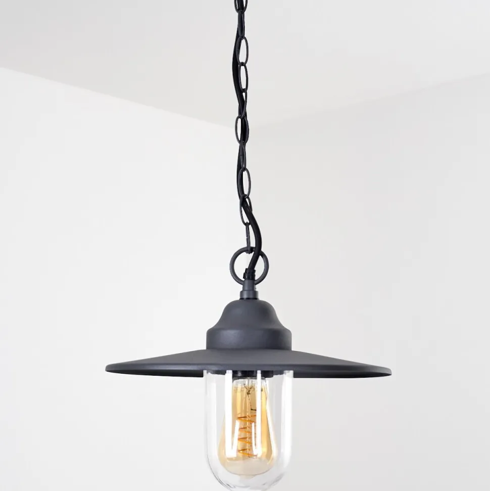 Lampe D'Exterieur Mijas Anthracite, 1 Lumiere