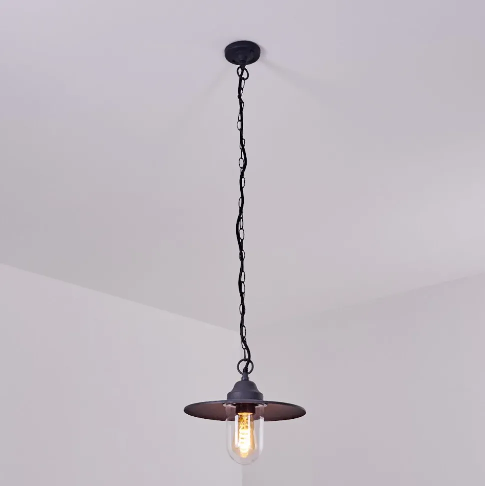 Lampe D'Exterieur Mijas Anthracite, 1 Lumiere