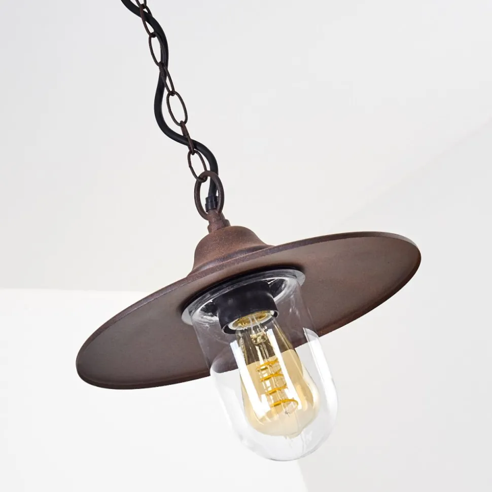 Lampe D'Exterieur Mijas Rouille, 1 Lumiere