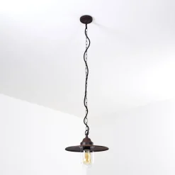 Lampe D'Exterieur Mijas Rouille, 1 Lumiere