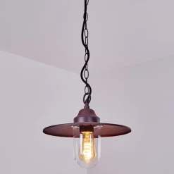 Lampe D'Exterieur Mijas Rouille, 1 Lumiere