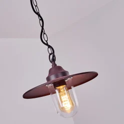 Lampe D'Exterieur Mijas Rouille, 1 Lumiere