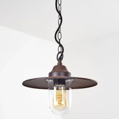 Lampe D'Exterieur Mijas Rouille, 1 Lumiere