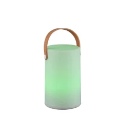 Lampe D'Exterieur Reality Aruba Led Blanc, 1 Lumiere, Changeur De Couleurs