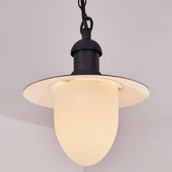 Lampe D'Exterieur Surnu Noir, 1 Lumiere