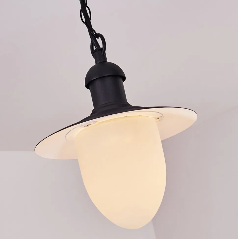 Lampe D'Exterieur Surnu Noir, 1 Lumiere