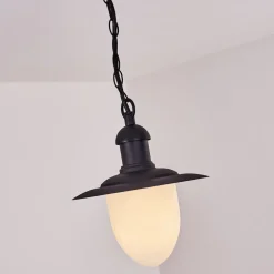 Lampe D'Exterieur Surnu Noir, 1 Lumiere